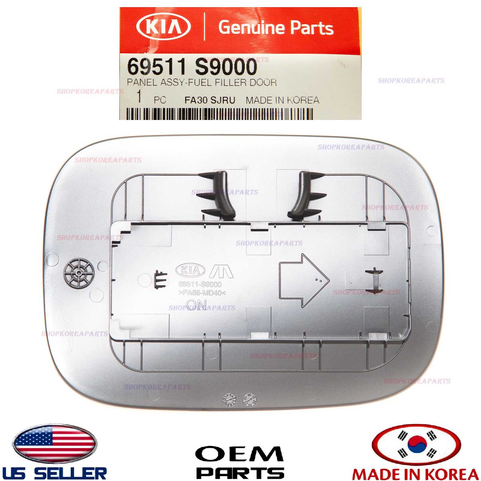 Genuine Fuel Filler Door Panel Gas Cap ⭐OEM⭐ KIA TELLURIDE 20202022