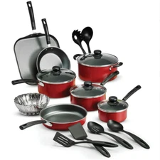 18-PIECE COOKWARE SET Nonstick Sauce Frying Pans Dutch Oven