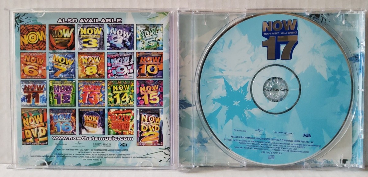 Now That's What I Call Music! 17 CD - Various Artists, Pre-owned