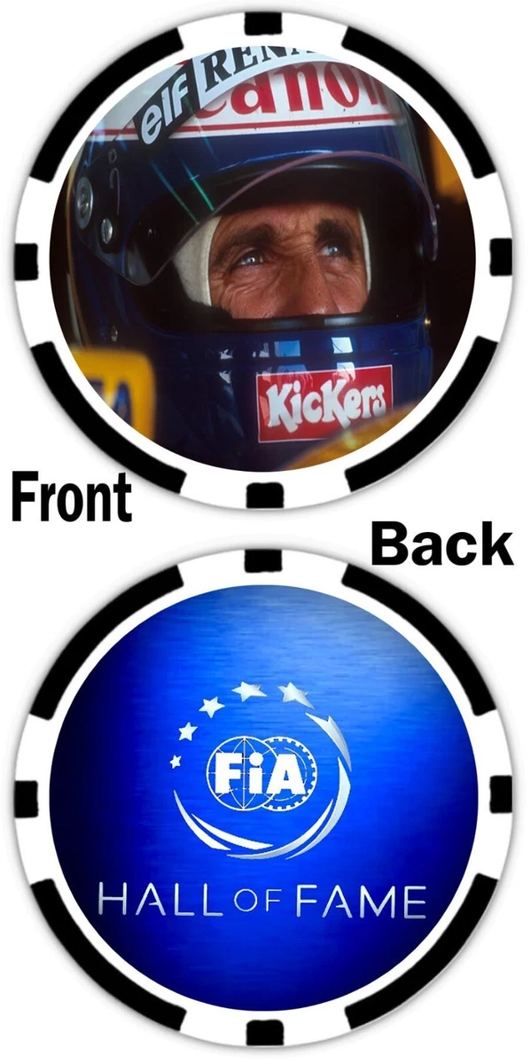 Visière Autocollante Pour Casque Alain Prost Renault F1 - Neuve Avec Applicateur