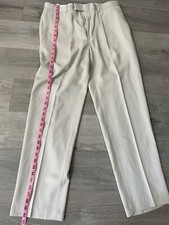 Vintage DKNY Single Pleat Slacks The Sutton 32x30 MADE IN USA