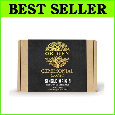 Organic 16 Oz Ceremonial Cacao Granules - Ideal for Cacao Ceremonies, Sugar-Free