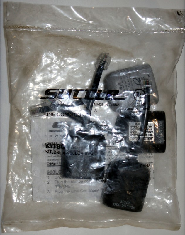 New Suttle Qwest Telephone Line Conditioner 4 Pack KIT9Q DSL Filter 4-900LC4-03Q