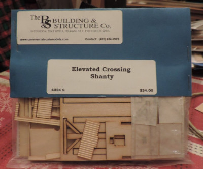 THE B&S BUILDING & STRUCTURE COMPANY ELEVATED CROSSING SHANTY 4024 S NEW