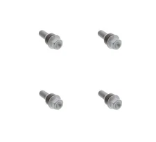 Set of 4 Lug Bolts for Alloy Wheel Silver (45 mm) FEBI 99736120302 for Porsche