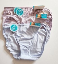 3 Vanity Fair Illumination Bikini Panty Multi 18108 Sz 7/L - NWT