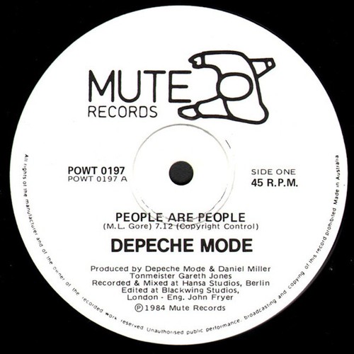 Depeche Mode - People Are People (Different Mix) (12", Single) (Near Mint (NM or - Bild 3 von 4