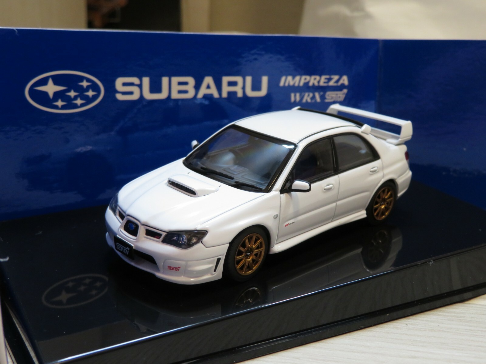 subaru sti diecast