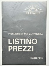 Motorsport - Elemes - Karosseriefertigteile - Preisliste 1976