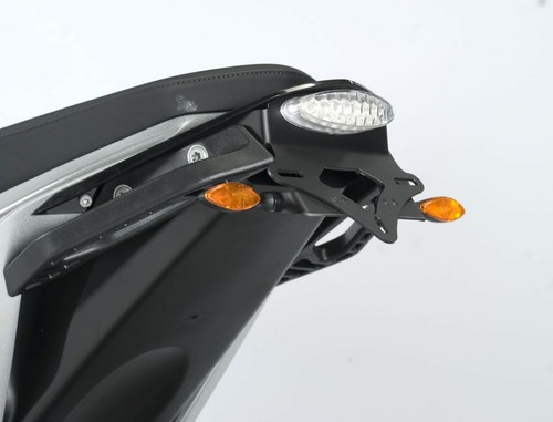 R&G PORTATARGA COMPATIBILE PER KTM 690 DUKE IIII 2012 > 2014 LP0122BK NERO - Foto 9 di 9