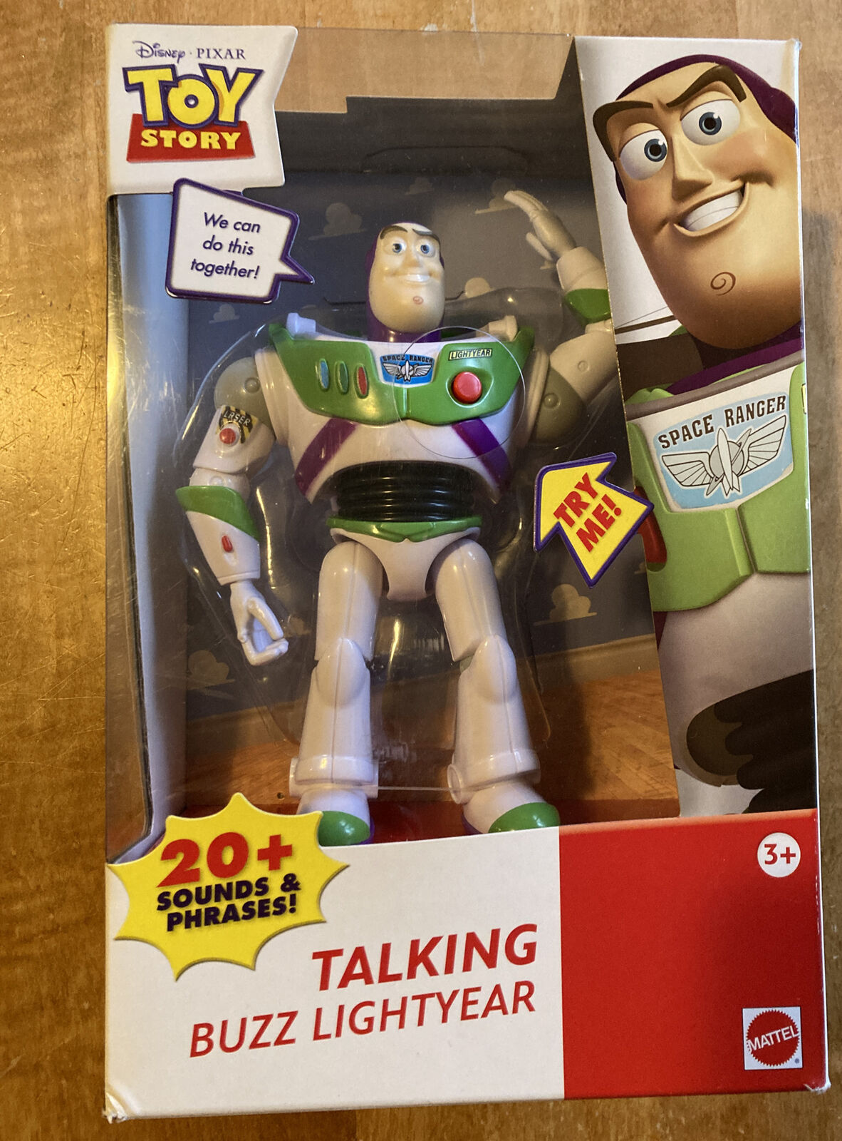 Disney Pixar Toy Story Talking Buzz Lightyear Action Figure New Talks