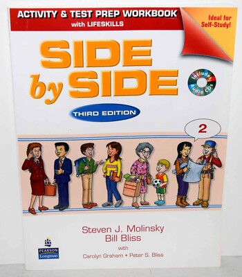 Pearson Side by Side 2 -3ed edition  -FREE SHIPPING