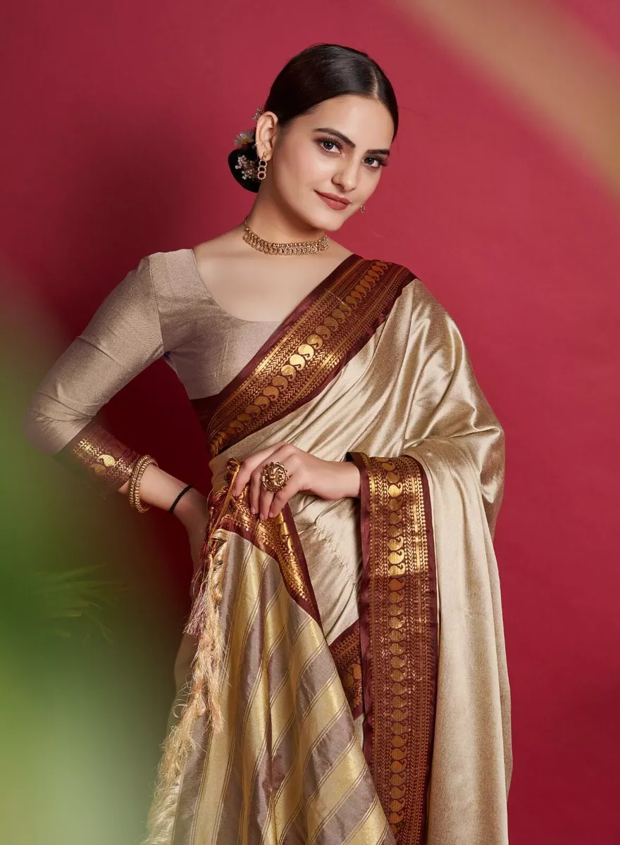Silk Saree Indian New Designer Fancy Wedding Party Wear Bollywood