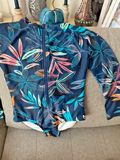 old navy swimsuit girls size 10-12 hardly used no tag but never used