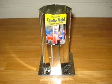Yaley 110236 Metal Octogon Candle Making Mold. Used. Made in USA!
