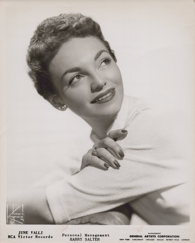 June Valli (1950s) 🎬⭐ Original Vintage American Singer Photo K 318 | eBay