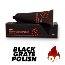 BLACK GRATE POLISH FOR STOVE CAST IRON BBQ FIRE BASKET [75ml]
