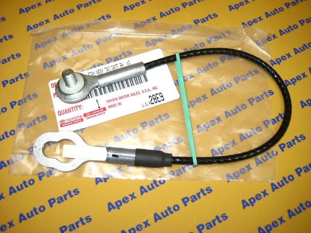 Toyota Tundra Rear Tailgate Cable w/ Clip and Bolt and Washer New OEM