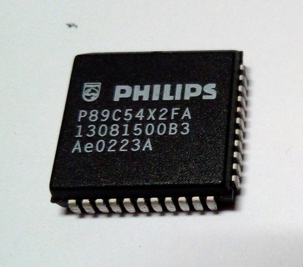 Philips P89C54X2FA circuit intégré 80C51 PLCC44 pour carte mère