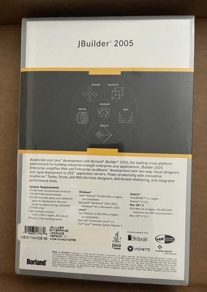 Borland JBuilder 2005 - Upgrade for PC, Mac, Linux - Image 2 of 3
