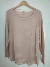Taifun** moderne Oversized lange rosa Bluse/Shirt *Größe 42