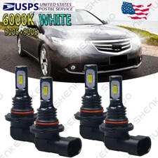 For Honda Accord 90-2012 Civic 2004-2015 Hi Low Beam 9006 9005 Led Headlight Hkb