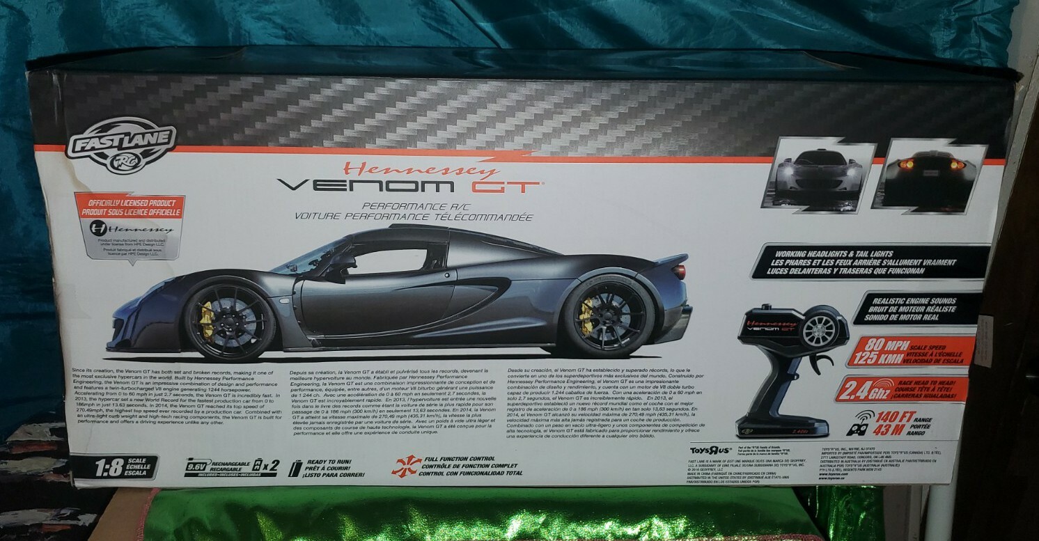 1/8 ヘネシー ヴェノムGT トイラジコン 未開封 未使用