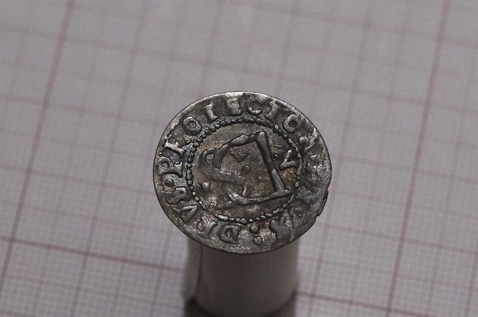 🧭 🇩🇪 GERMANY CAMMIN DOPPELSCHILLING 1621 SILVER B79 #Z7521 - Image 2 of 2