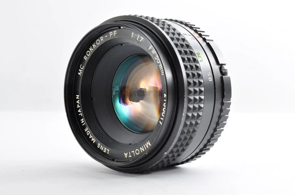 Minolta MC Rokkor-PF 50mm f/1.7 Prime Lens [Exc+5] (Ser.2130017) Japan / 1254D#2 - Image 2 of 4