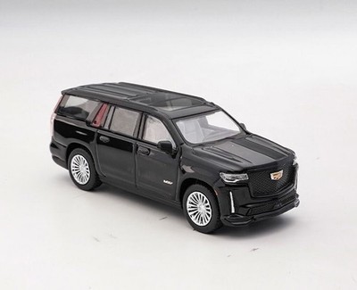 ED Masdi 1:64 Black Escalade Full Size SUV Sports Model Diecast Collect Car