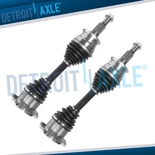 Pair Front CV Axles for 2020 - 2025 Chevrolet GMC Silverado Sierra 2500HD 3500HD