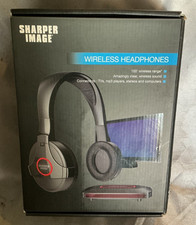 Sharper Image Wireless Headphones SHP 921 Connect to Tv / Computers / Home Audio