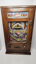 Antique Allwin AERO Kitkat Chocolate Machine Ballgame "Win A Choc" 10p