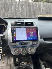 FOR HONDA FIT GD 2002-2008 WIRELESS CARPLAY ANDROID 15 STEREO RADIO GPS NAVI FM