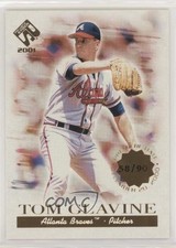 2001 Pacific Private Stock Premiere Date 58/90 Tom Glavine #11 HOF 0q3