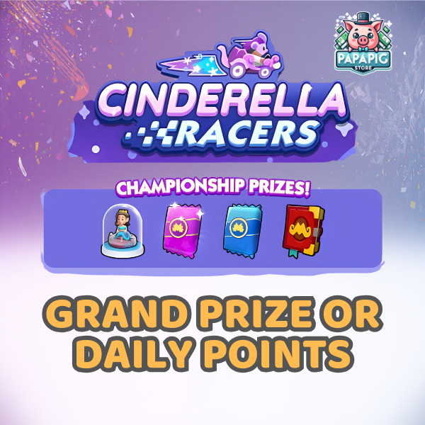 M0no_poly GO! Cinderella Racers Full Carry | 1st Place Guarantee & Daily Points