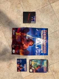 &ldquo;IronSword Wizards & Warriors II NES Complete w/ Poster&rdquo;