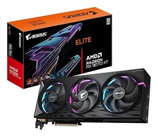 Gigabyte AORUS Radeon RX 9070 XT ELITE 16G Graphics Card - 16GB GDDR6, 256bit