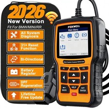 Foxwell Nt510 Elite For Bmw All System Bidirectional Obd2 Diagnostic Scanner Oil