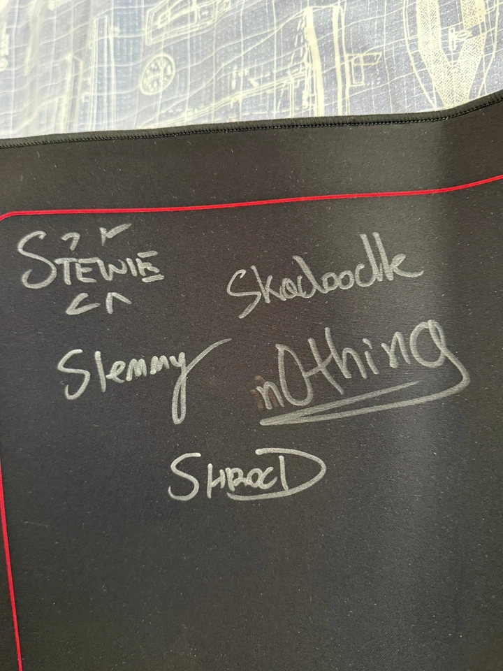 IBUYPOWER 2016 Cloud9 Authographed Mouse Pad Signed by Shroud n0thing CS:GO CS2 - Bild 3 von 3