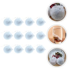 100 Pcs loose leaf tea filter bags paper tea bag Tea Bags Tea Bags for Loose 0.05 per strip