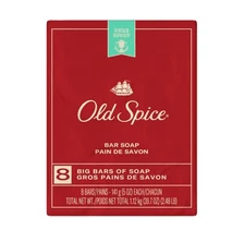 Old Spice Men's Pure Sport Bar Soap, 8 Pack