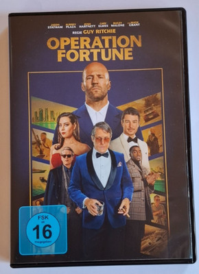 Operation Fortune DVD (2022) FSK 16 sehr gut Jason Statham