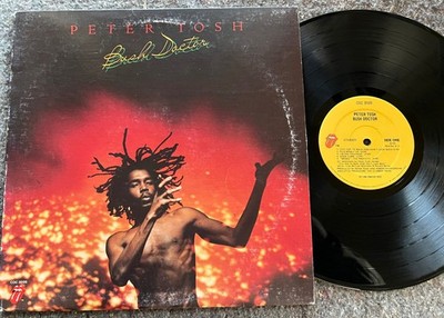 PETER TOSH Bush Doctor ROLLING STONES COC 39109 orig 1978 VG+ Reggae LP