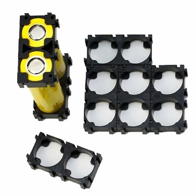 10/20/100Pcs 1x2 21700 Battery Cell Spacer Triple Bracket Holder Battery Pack