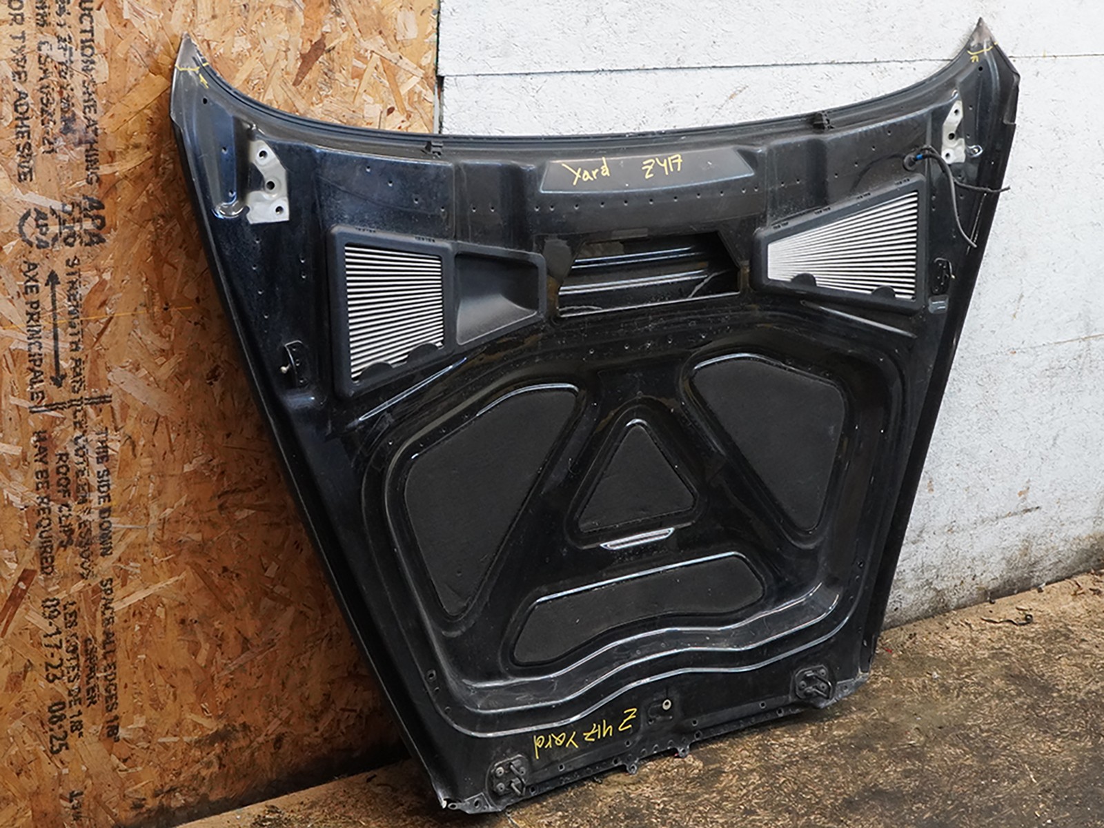 03-13 Bentley Continental GT GTC Hood Bonnet Panel Cover Exterior Front OEM