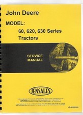 John Deere 60 620 630 Tractor Service Repair Manual sm2008