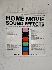 Home Movie Sound Effects    Audio Fidelity #DFS 7018  1963