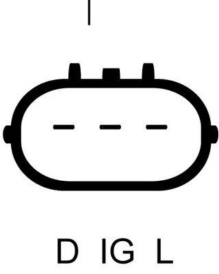 ALTERNATOR LRA02755 FOR SUZUKI LAND ROVER FREELANDER/Soft/Top/SUV MG 1.8L 4cyl - Image 3 of 4