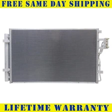 New AC Condenser For 2011-2015 Kia Sorento Hyundai Santa Fe 3.5L 2.4L 3.3L